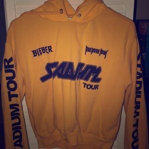 Justin Bieber Tour Sweater